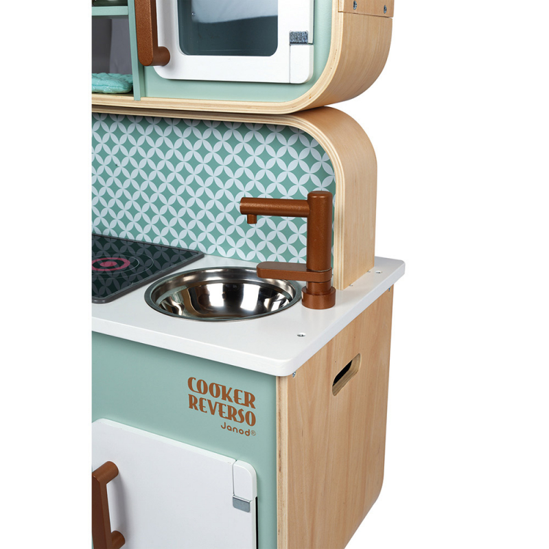 Grande cuisine Cooker en bois (Janod) - Image 4
