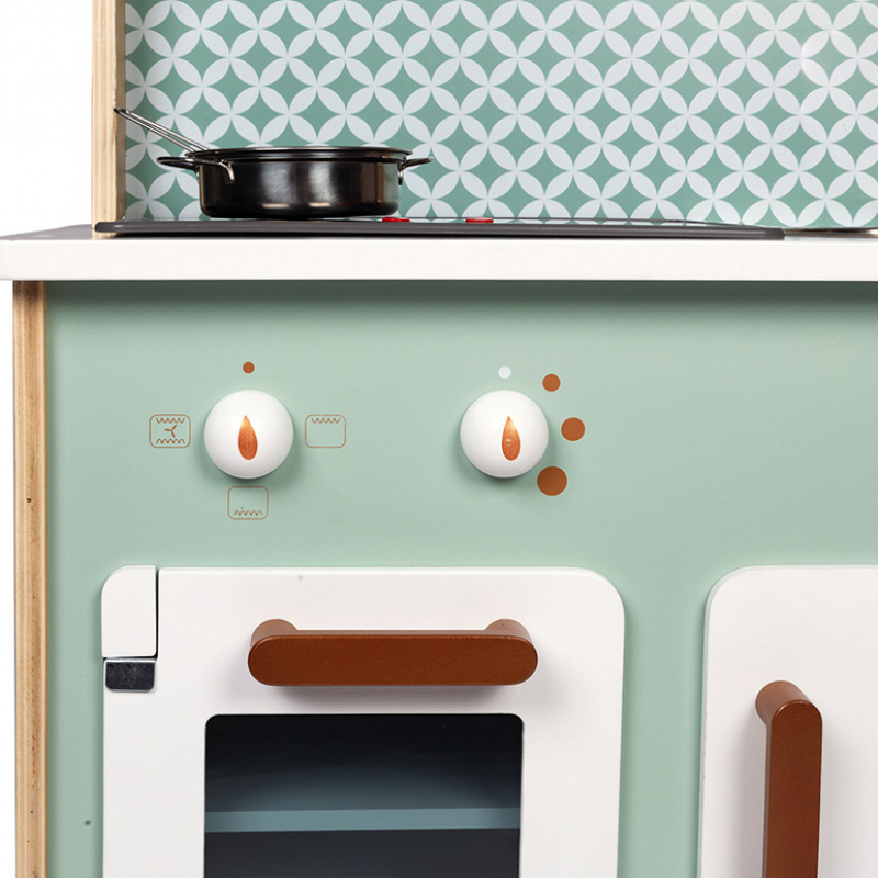 Grande cuisine Cooker en bois (Janod) - Image 5