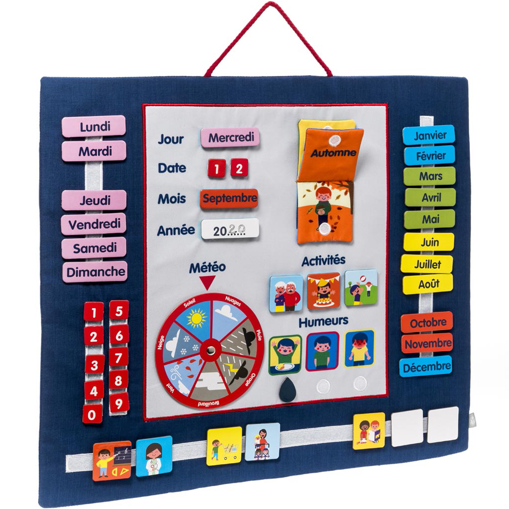 Apprentissage du temps et quotidien