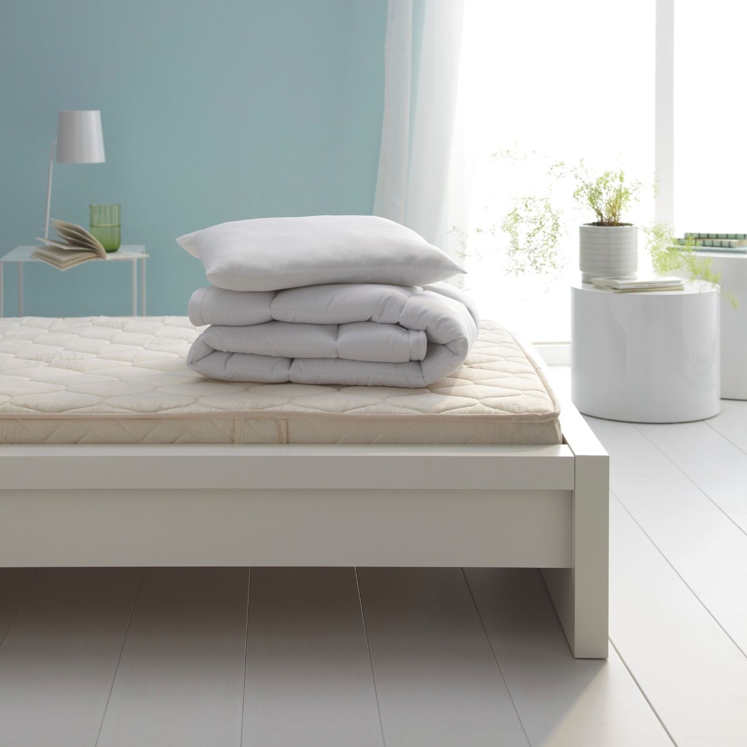 Mon P'tit Dodo - Protège matelas imperméable Transalèse Blanc (70 x 140 cm)