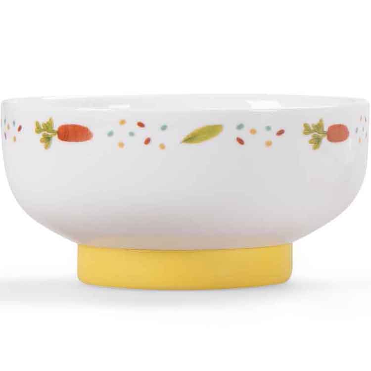 Coffret repas en porcelaine Trois petits lapins (3 pièces) (Moulin Roty) - Image 3