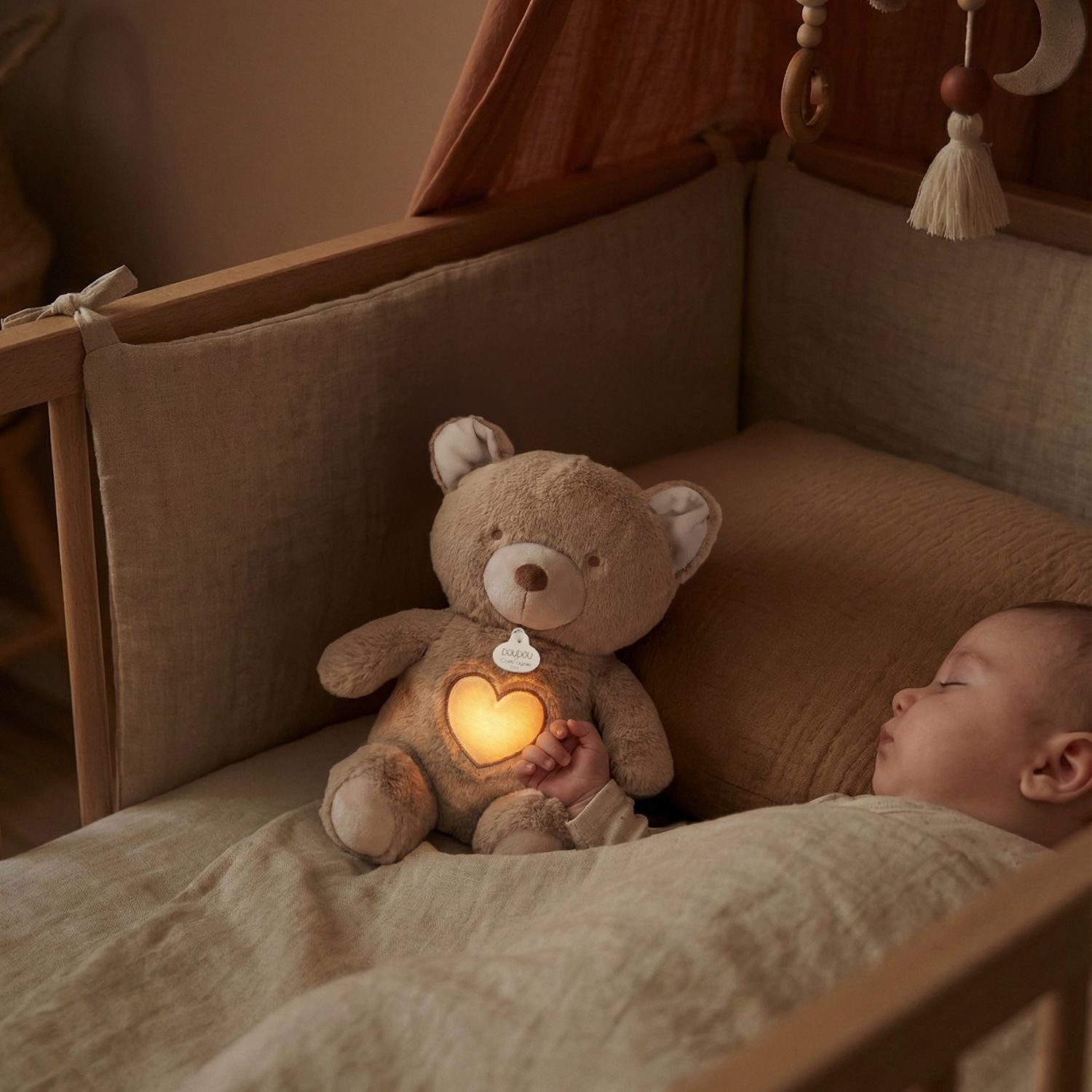 Peluche Respi'rêves Ours (28 cm)