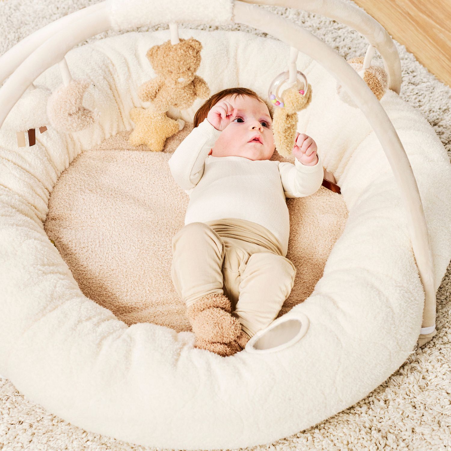 Tapis d'éveil avec arches Teddy (90 cm) (Nattou) - Image 1
