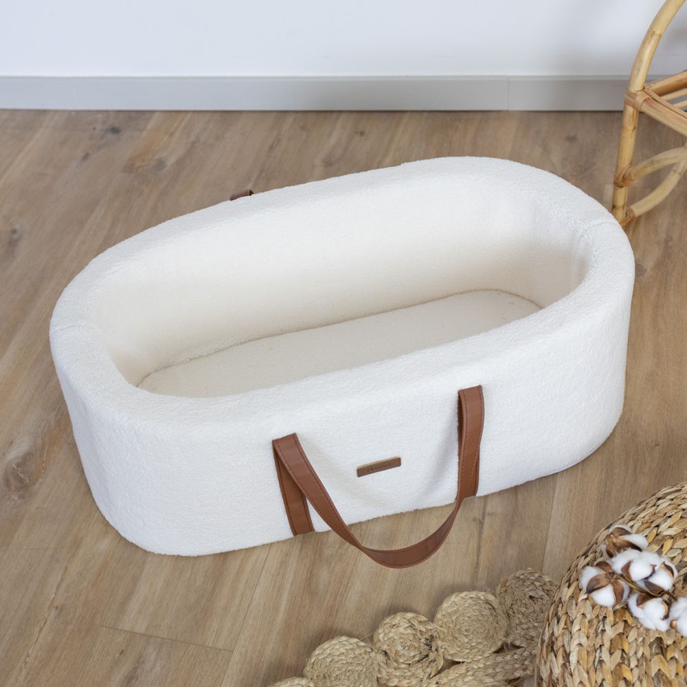 Couffin en sherpa Boubou (40 x 80 cm) (Domiva) - Image 2