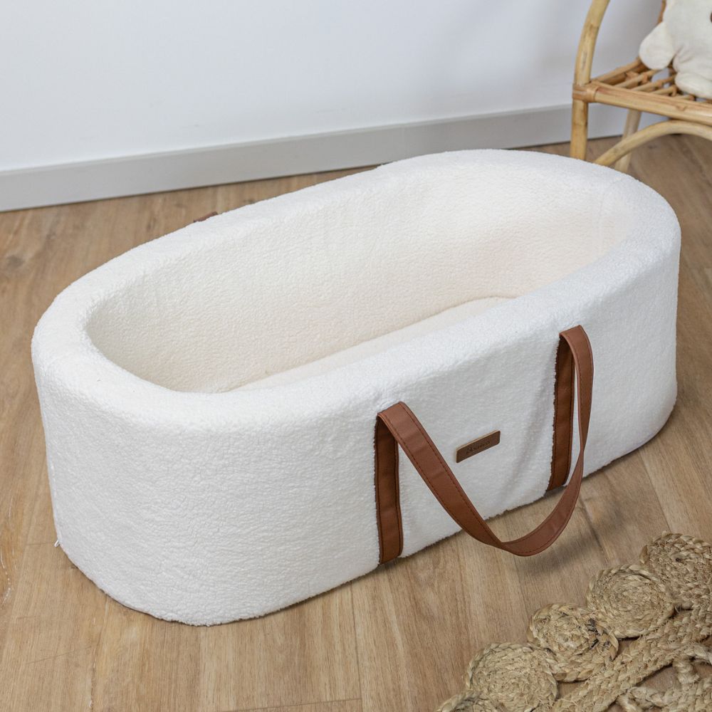 Couffin en sherpa Boubou (40 x 80 cm) (Domiva) - Image 3