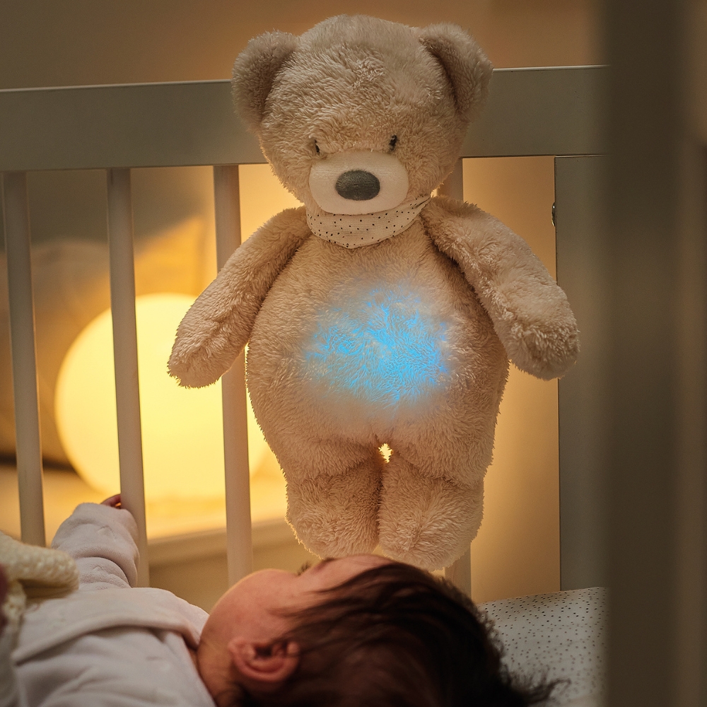 Peluche veilleuse Sleepy Ours écru (Nattou) - Image 1