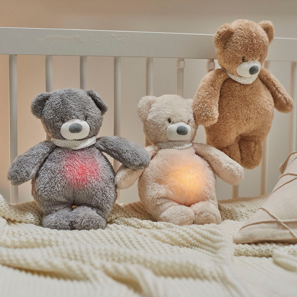 Peluche veilleuse Sleepy Ours écru (Nattou) - Image 2