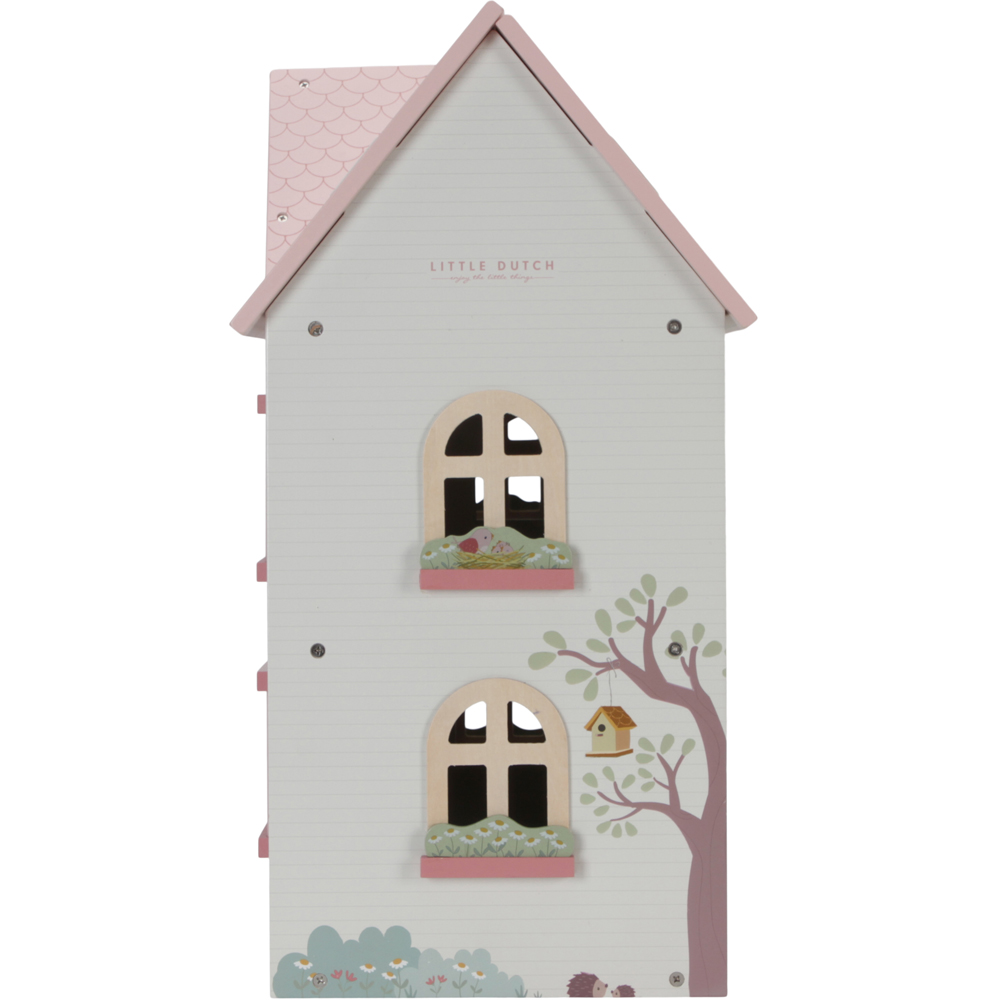 Maison de poupée moyenne en bois (Little Dutch) - Image 6
