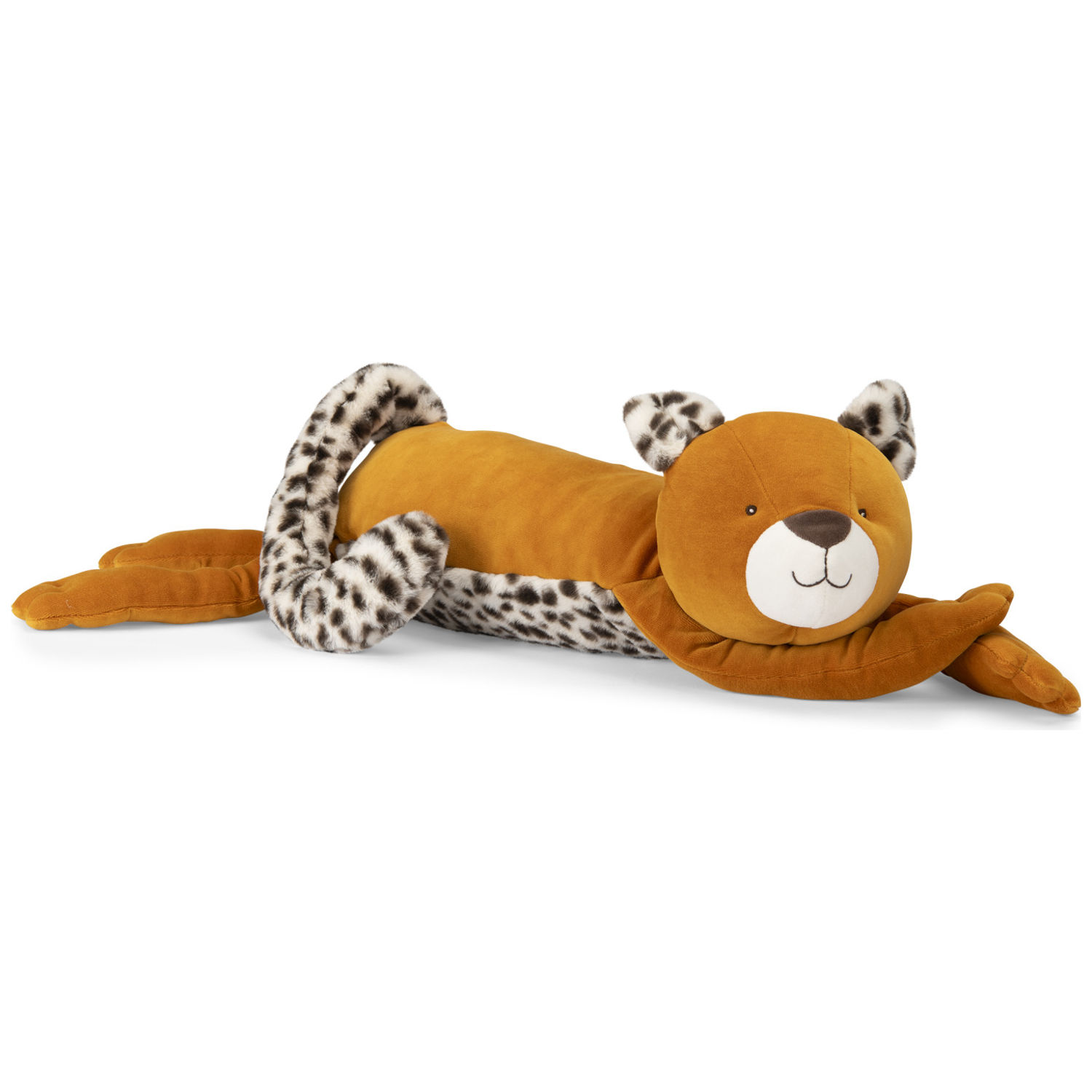 Peluche géante Léopard Taïgo La forêt Mawa (80 cm)