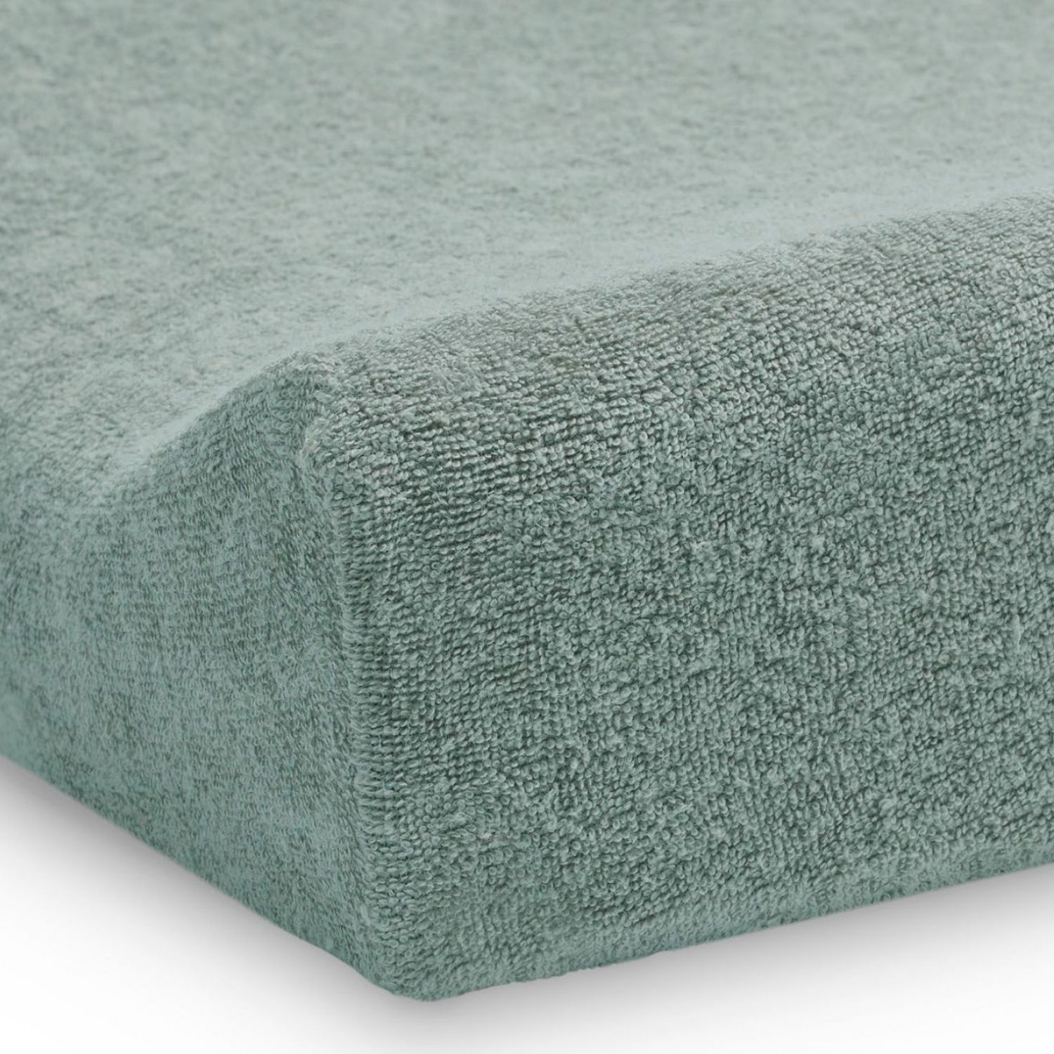 Housse de matelas à langer en éponge Ash Green (50 x 70 cm) (Jollein) - Image 2