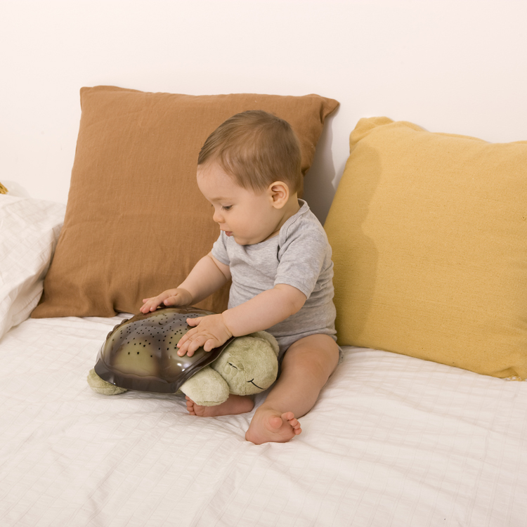 Veilleuse peluche Twilight Turtle Classic Moka (Cloud B) - Image 3