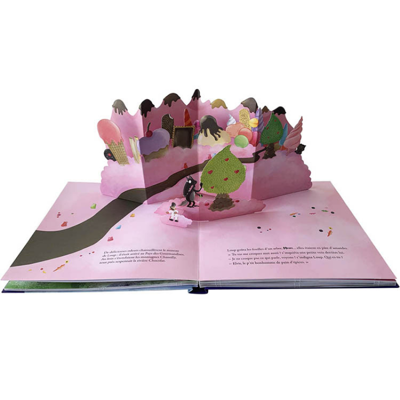 Livre pop-up Le loup qui croyait en ses rêves (Auzou Editions) - Image 1