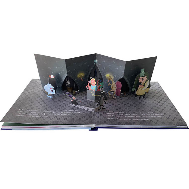 Livre pop-up Le loup qui croyait en ses rêves (Auzou Editions) - Image 2