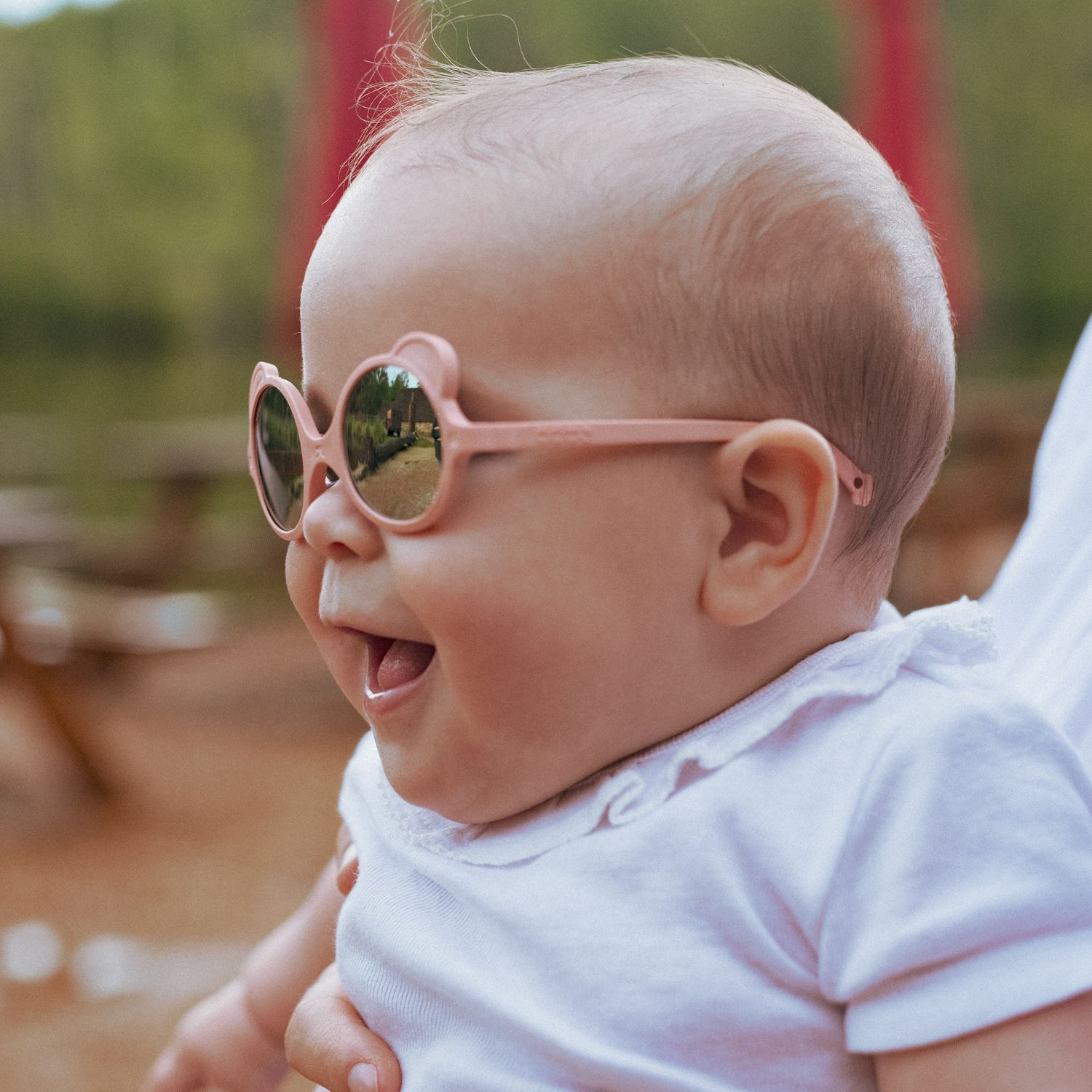 Lunettes de soleil Ourson Rose pêche (12-24 mois) (KI et LA) - Image 3