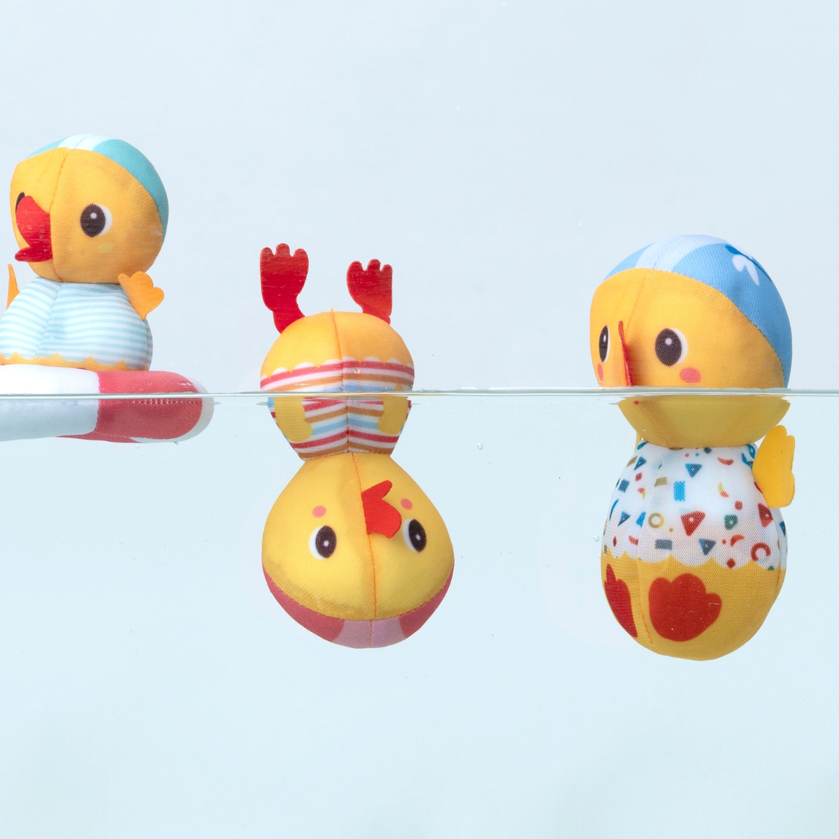 Jeu de bain canards au bord de l'eau (3 pièces) (Lilliputiens) - Image 1