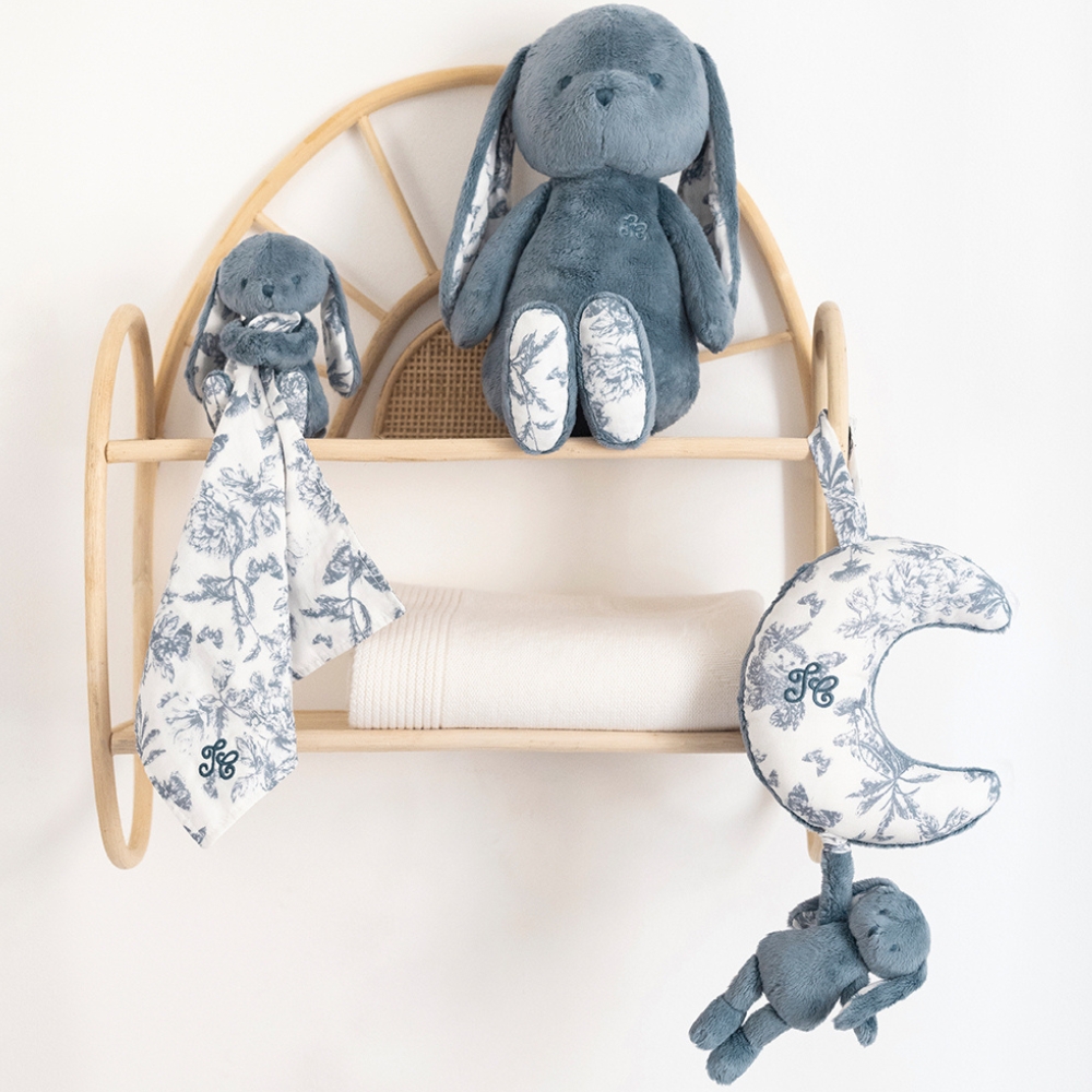 Doudou Augustin le lapin bleu (Tartine et Chocolat) - Image 1