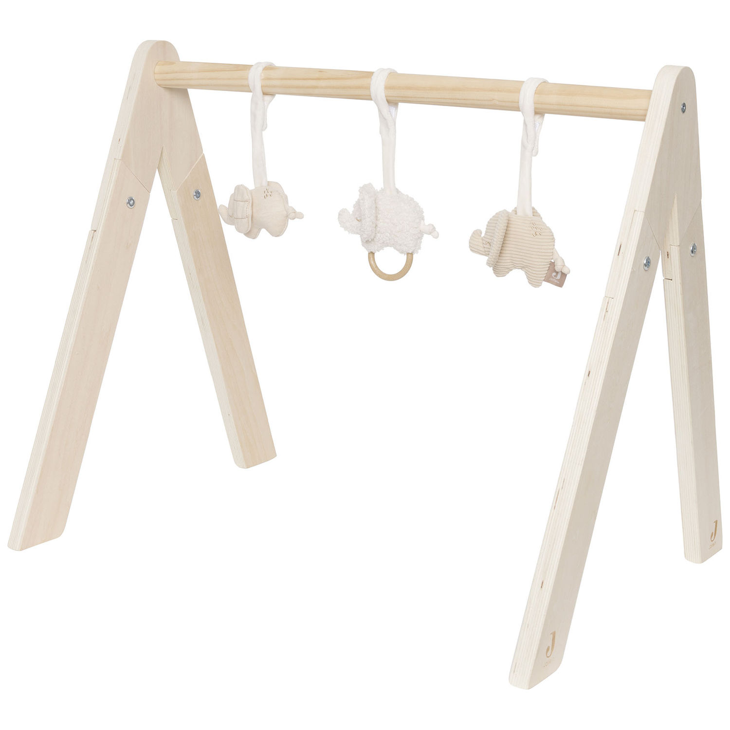 Jollein - Lot de 3 jouets pour arche d'éveil Elephant Tales