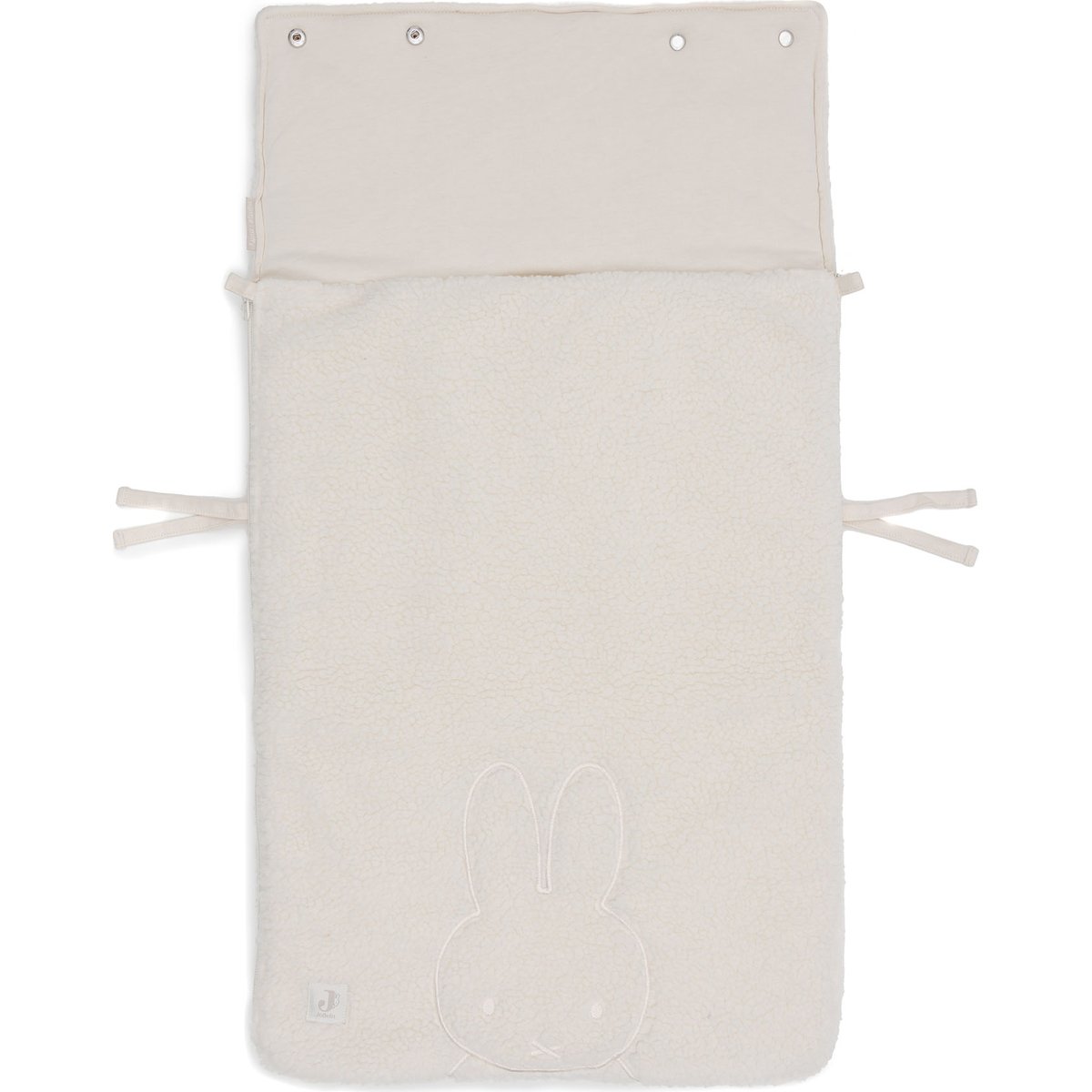 Nid d'ange passe sangle Miffy Teddy Oatmeal (groupe 0+) (Jollein) - Image 4