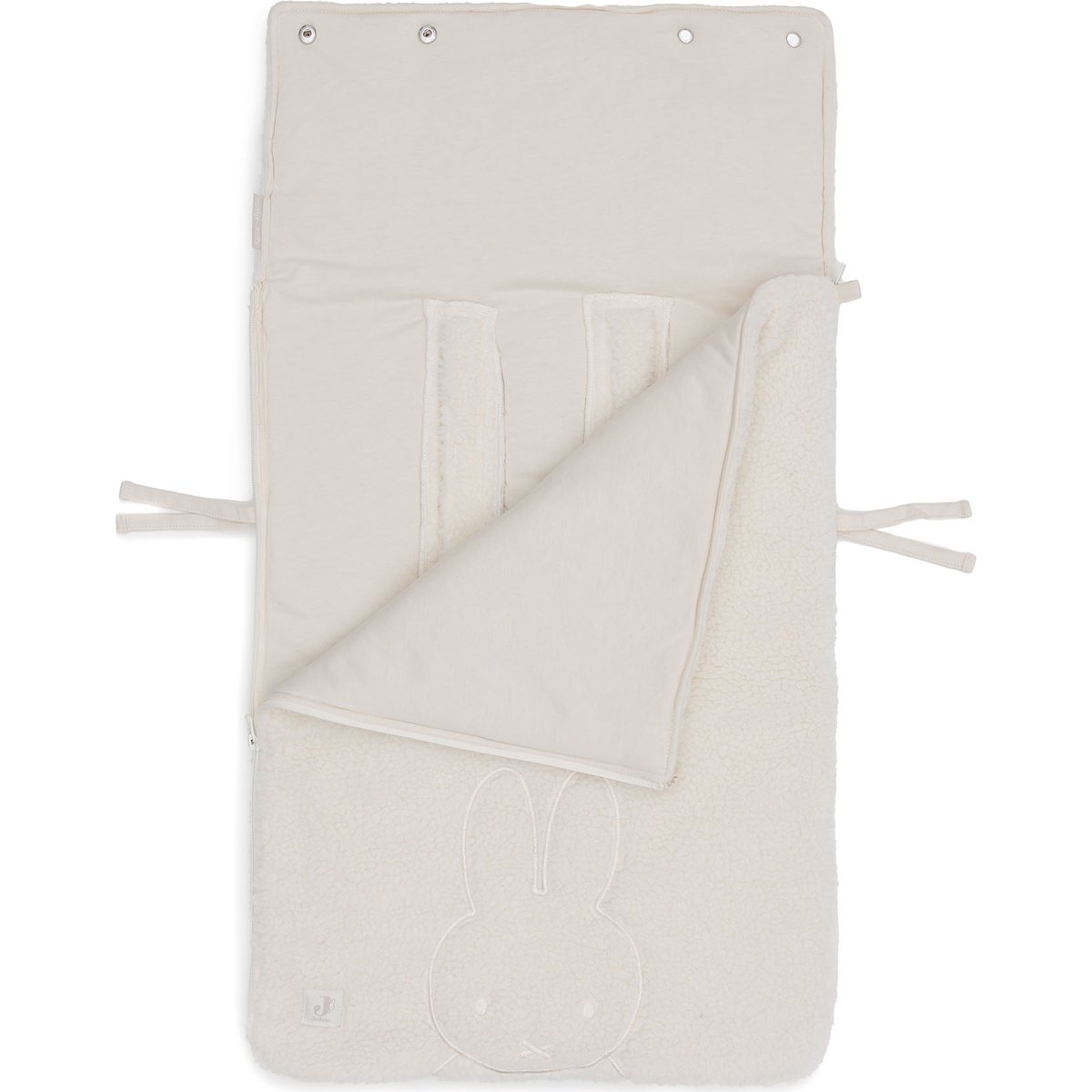 Nid d'ange passe sangle Miffy Teddy Oatmeal (groupe 0+) (Jollein) - Image 5