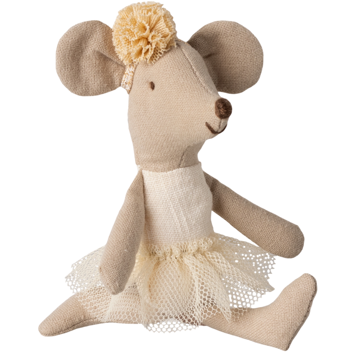 Petite sœur Souris ballerine Blanc cassé (Maileg) - Image 1