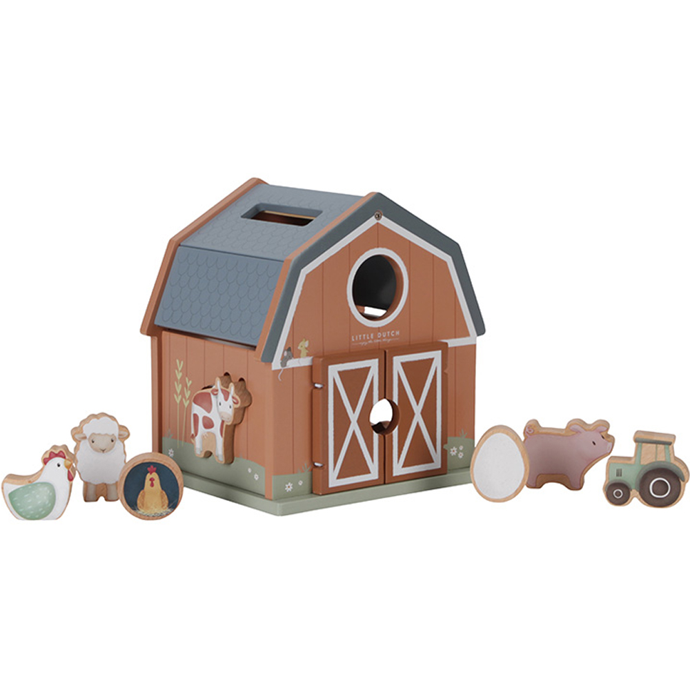 Boîte à formes en bois Little Farm (Little Dutch) - Image 6