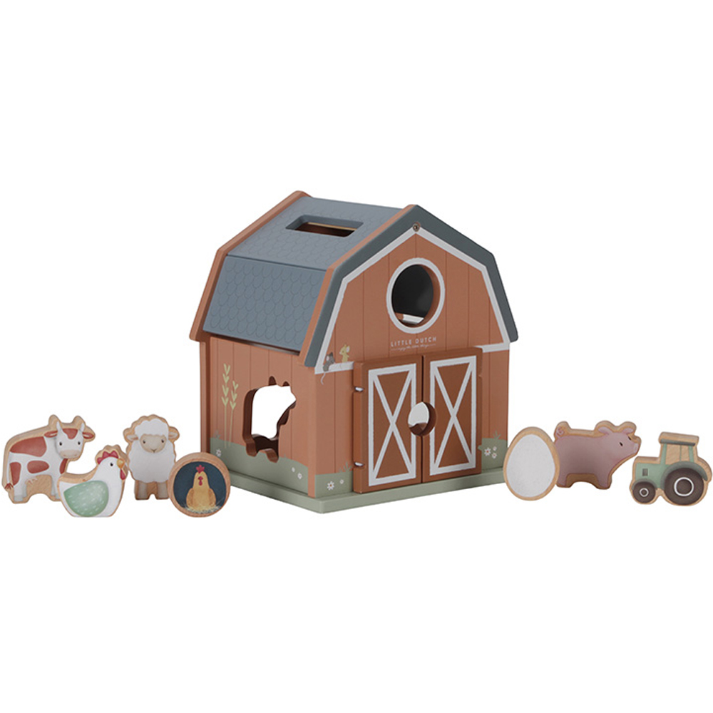 Boîte à formes en bois Little Farm (Little Dutch) - Image 8