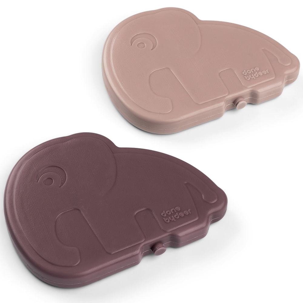 Lot de 2 pains de glace Elphee Rose