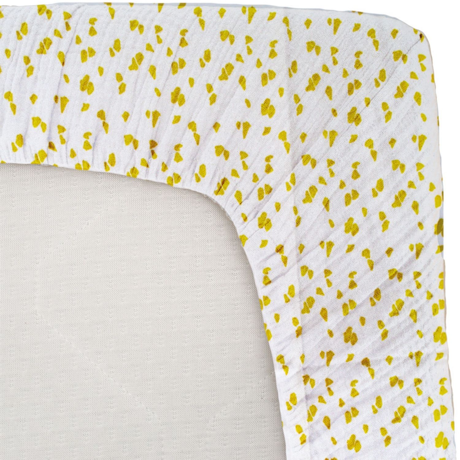 Domiva - Drap housse en jersey Honey Moon (60 x 120 cm)