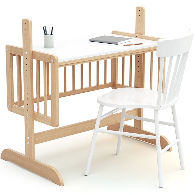 Berceau cododo évolutif en bureau en bois de hêtre Essentiel (AT4) - Image 3