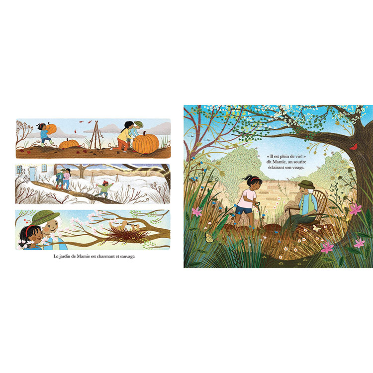 Livre Le jardin de mamie (Editions Kimane) - Image 2
