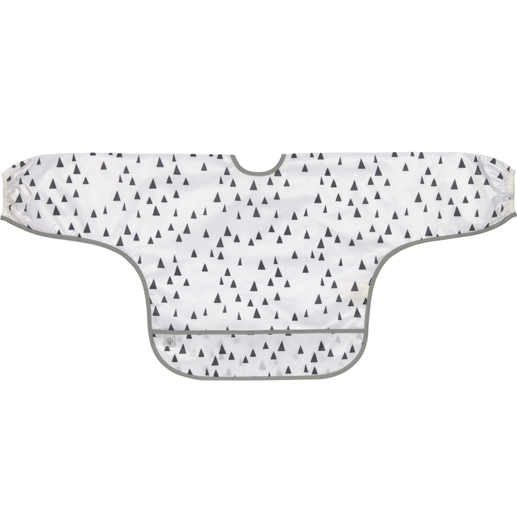Lot de 2 bavoirs manches longues avec poche Little Forest Renard (Lassig) - Image 3