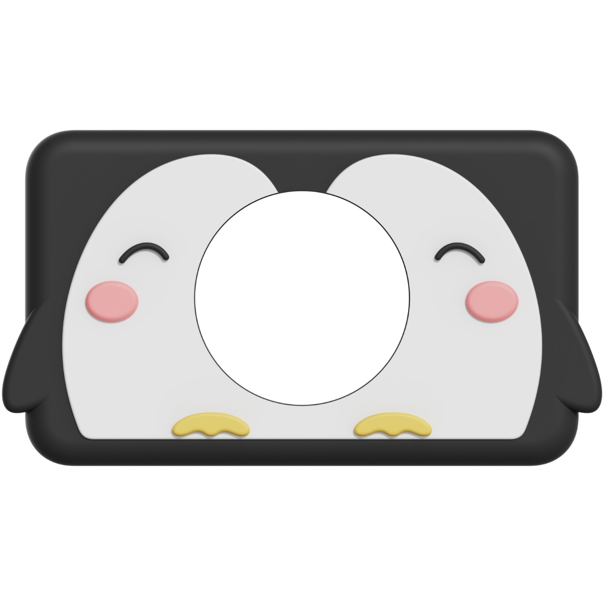 Coque en silicone pour appareil photo Zoo Friends Penguin