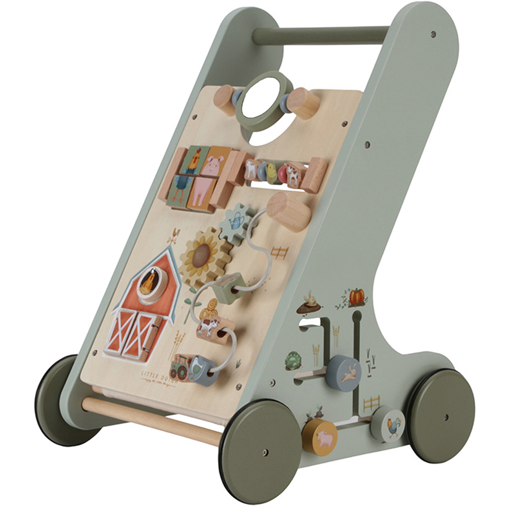 Chariot de marche en bois Little Farm (Little Dutch) - Image 6