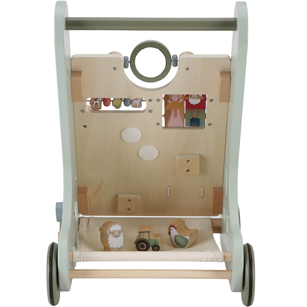 Chariot de marche en bois Little Farm (Little Dutch) - Image 9