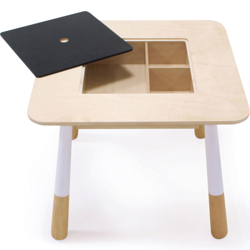 Table Forêt Pour Enfant Beige