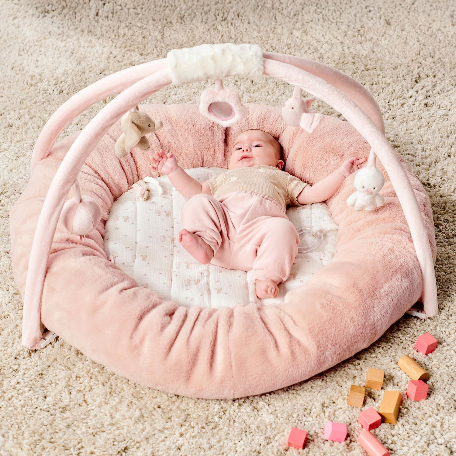 Nattou - Tapis d'éveil avec arches Fanfan (90 cm)