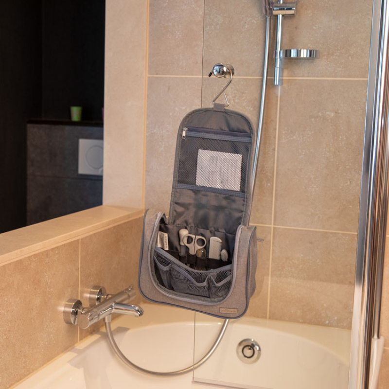 Trousse de soin luxe grise (15 pièces) (Bo Jungle) - Image 2