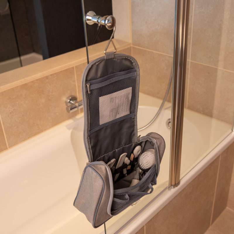 Trousse de soin luxe grise (15 pièces) (Bo Jungle) - Image 3