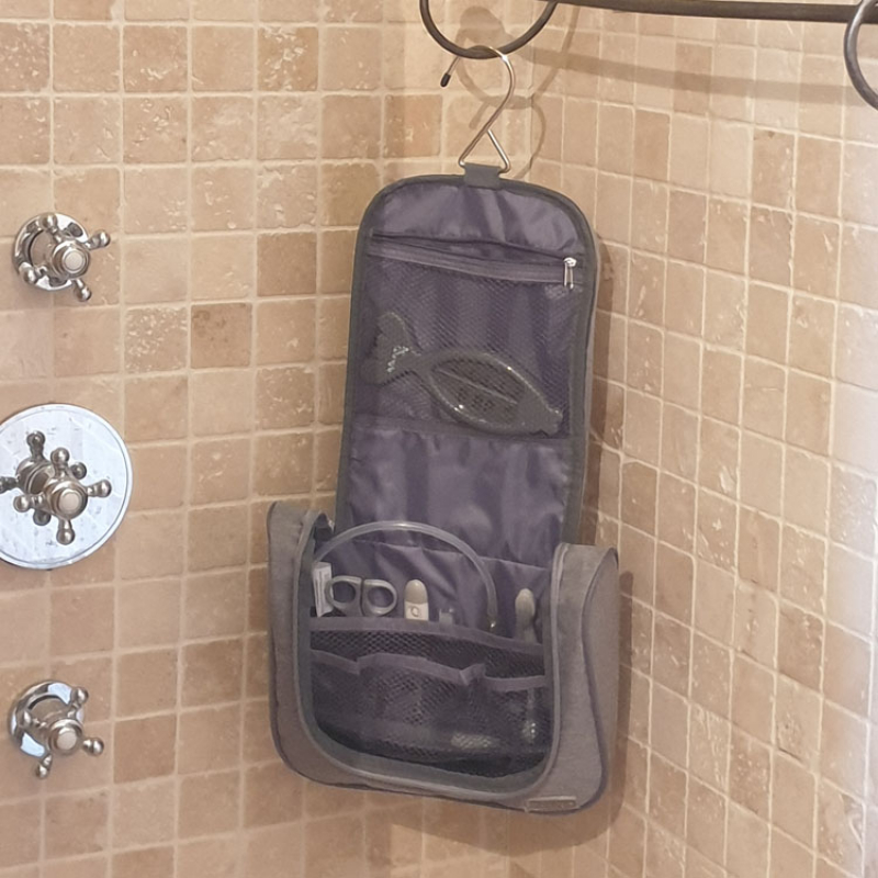 Trousse de soin luxe grise (15 pièces) (Bo Jungle) - Image 5