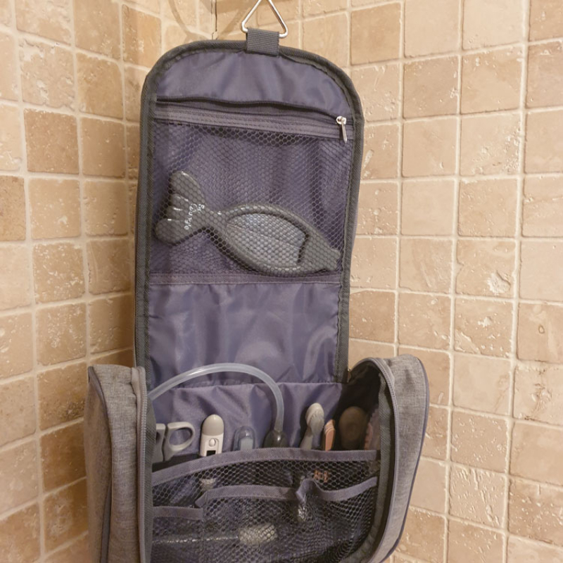 Trousse de soin luxe grise (15 pièces) (Bo Jungle) - Image 6