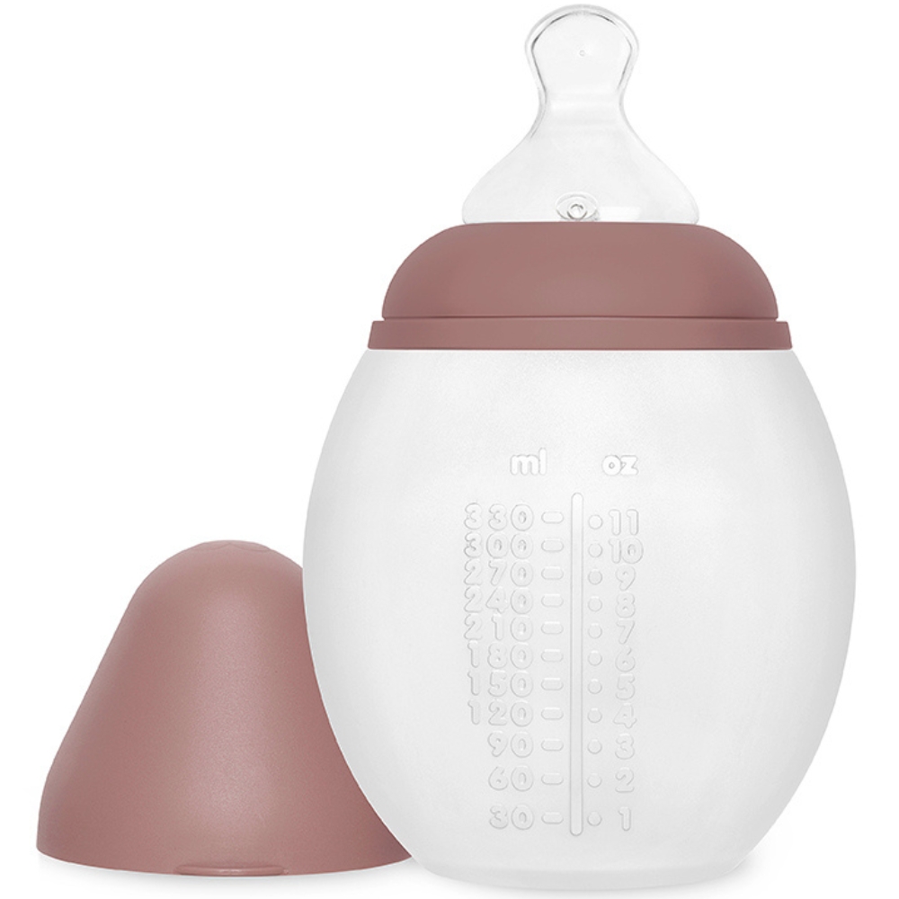 BibRond anti-colique en silicone Blossom (330 ml) (Elhée) - Image 6