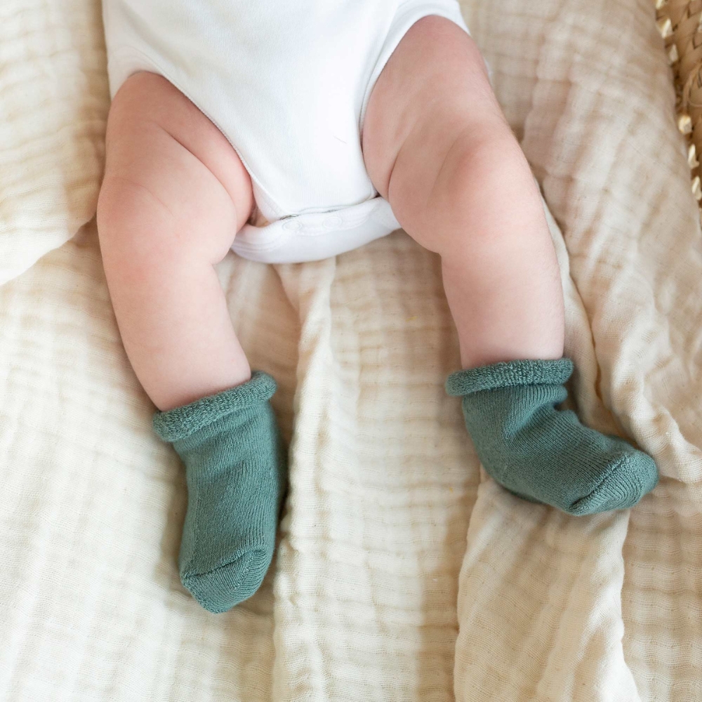 Lot de 3 paires de chaussettes Sauge (0-6 mois) (Trois Kilos Sept) - Image 5
