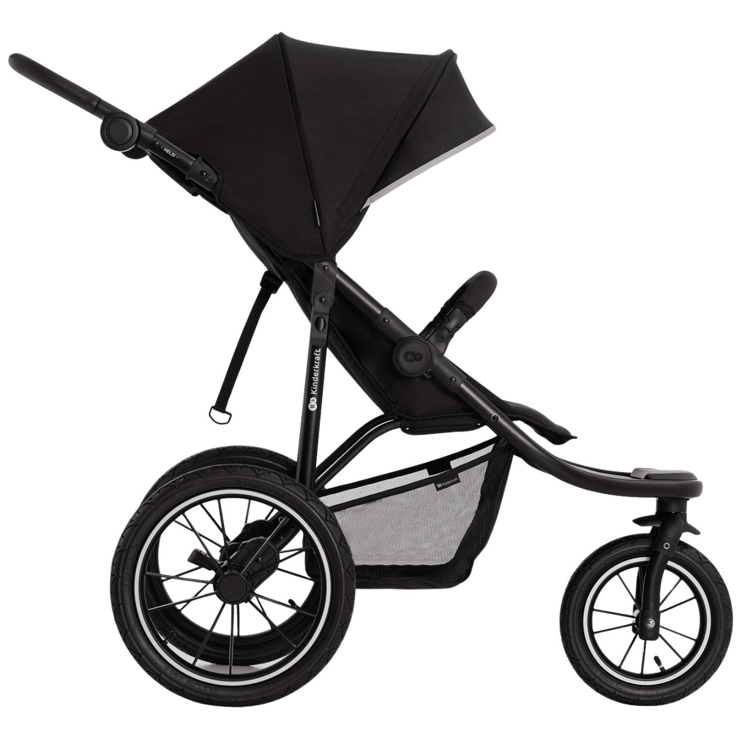 Poussette tout-terrain Helsi 2 Black (Kinderkraft) - Image 6