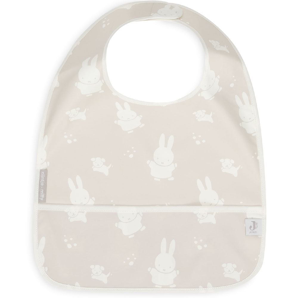 Lot de 2 bavoirs plastifiés Miffy Snuffy Nougat (Jollein) - Image 6