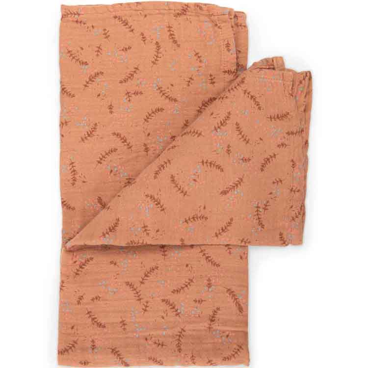 Lot de 3 langes en coton bio Trois petits lapins (70 x 70 cm) (Moulin Roty) - Image 4