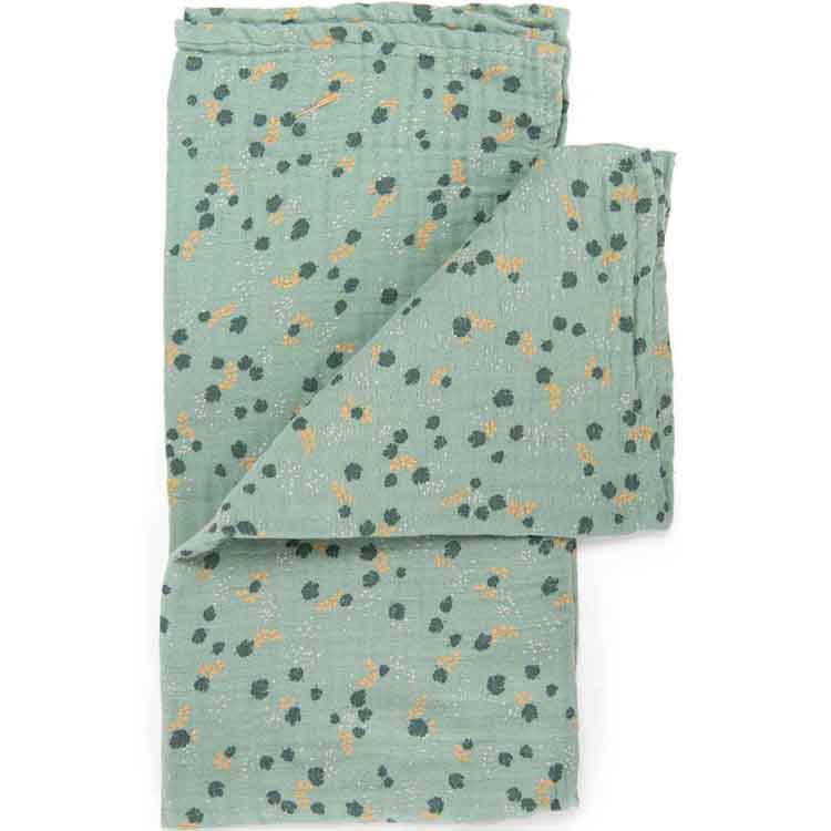 Lot de 3 langes en coton bio Trois petits lapins (70 x 70 cm) (Moulin Roty) - Image 5