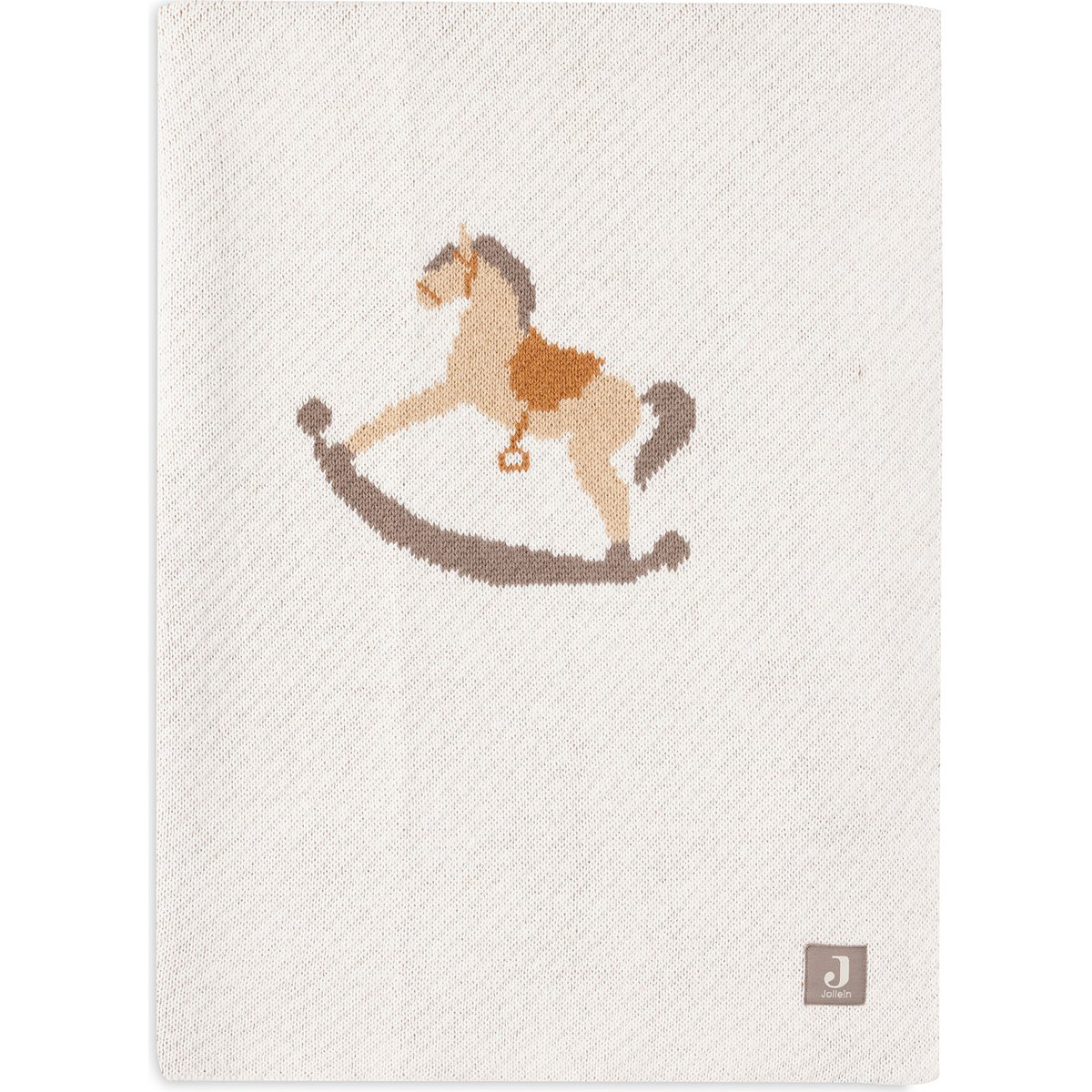 Couverture en tricot Nostalgic Ride (75 x 100 cm) (Jollein) - Image 7