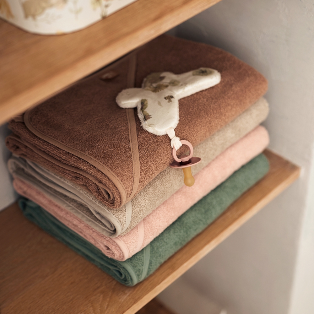 Cape de bain Biscuit (100 x 100 cm) (Jollein) - Image 4
