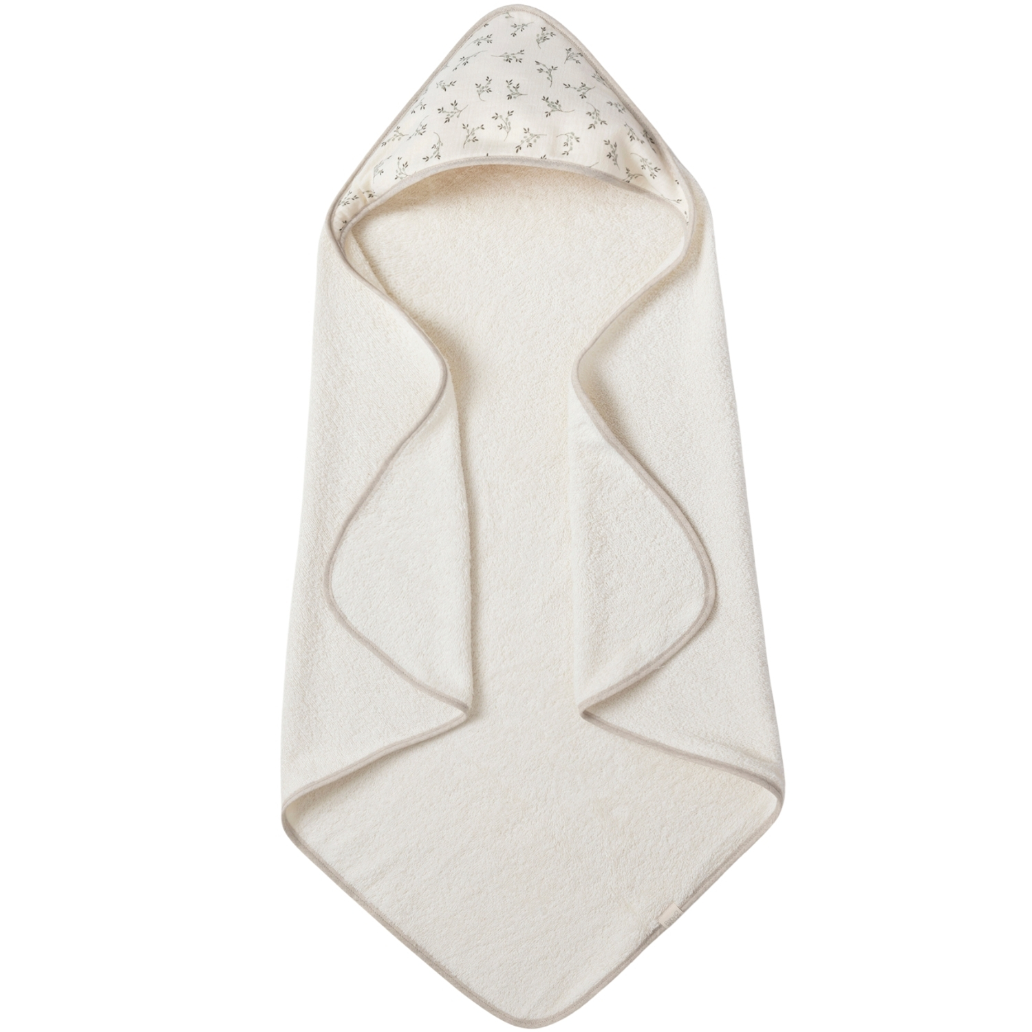 Babyshower - Cape de bain Olive Bloom (75 x 75 cm)