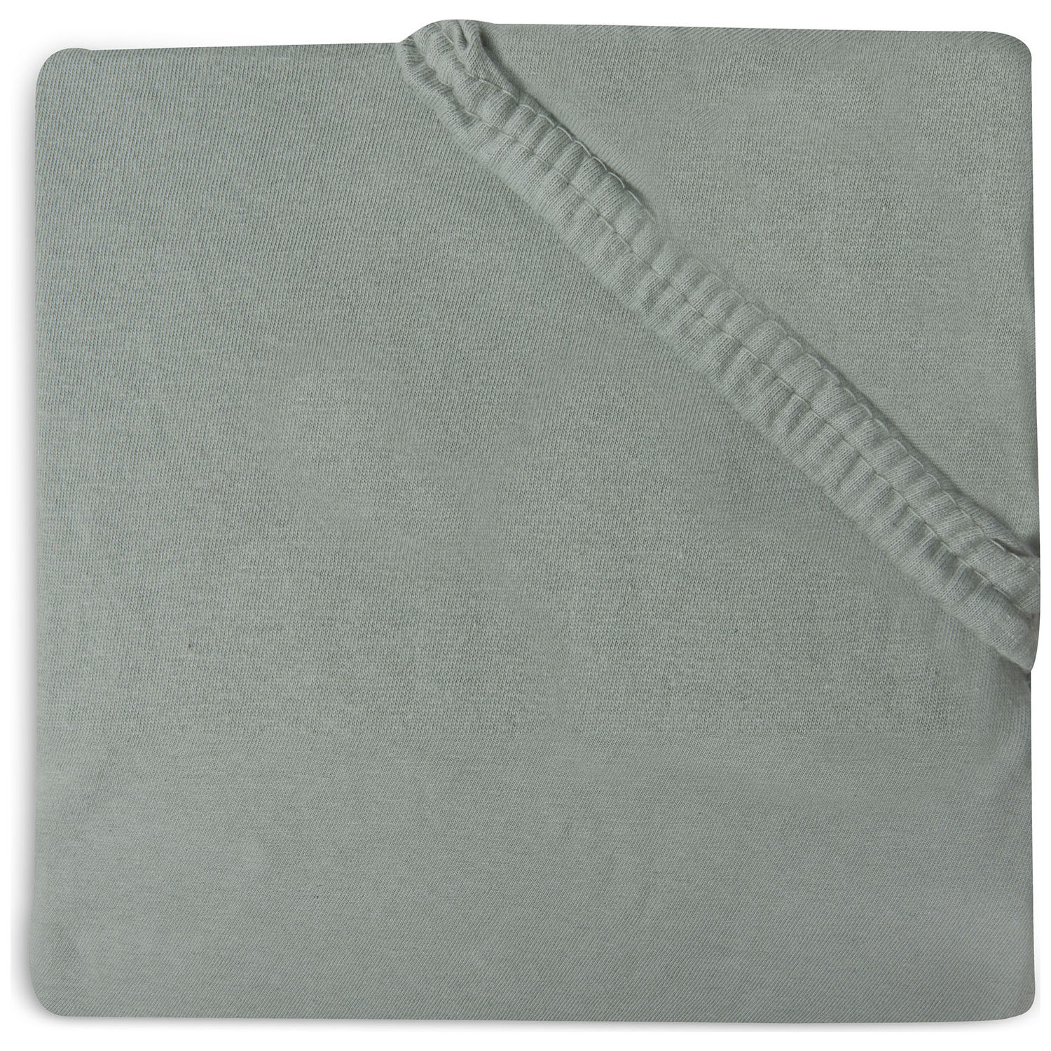 Jollein - Drap housse en jersey Ash Green (70 x 140 cm)